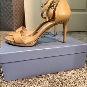 Essex Lane Chic Beige Heels